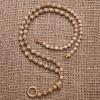 Gaia 88 GoldShiny, lange Edelstein Wechselkette